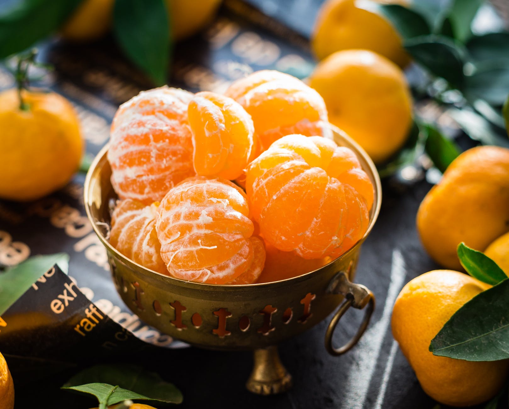 close up of fruits in bowl